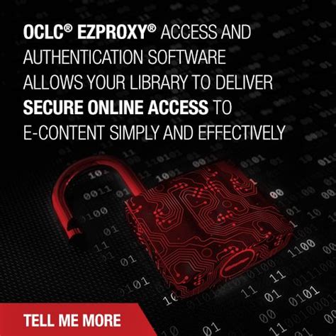 EZproxy: Access and authentication software .